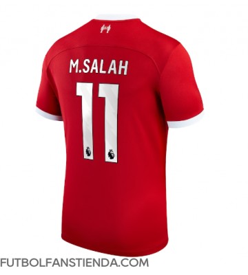 Liverpool Mohamed Salah #11 Primera Equipación 2023-24 Manga Corta